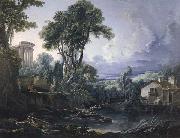 Francois Boucher Landscape oil painting reproduction